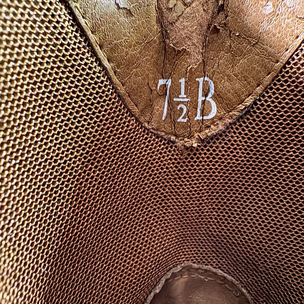 Ariat Womens Size 7.5 Dixie Western Cowboy Boots Brown Rowdy Leather Cowgirl - Picture 13 of 15